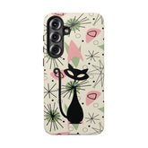 Kate McEnroe New York Atomic Cat Mid Century Modern Samsung Phone CasePhone Cases26317211044977782566