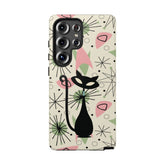 Kate McEnroe New York Atomic Cat Mid Century Modern Samsung Phone CasePhone Cases29497734951492874437
