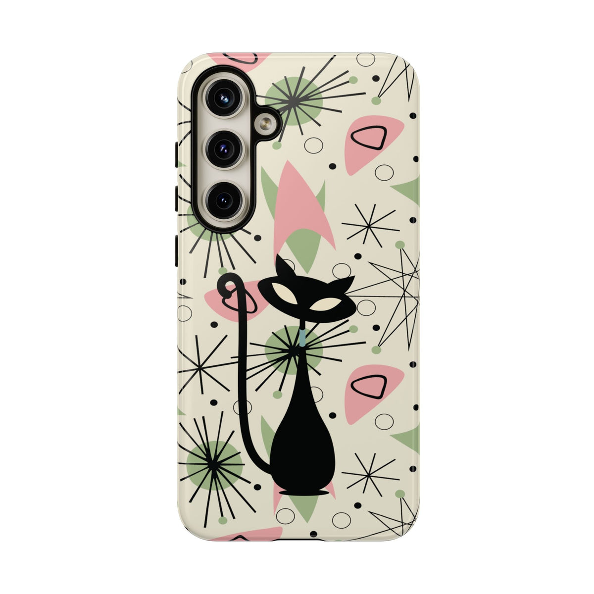 Kate McEnroe New York Atomic Cat Mid Century Modern Samsung Phone CasePhone Cases31009600317844926509