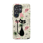 Kate McEnroe New York Atomic Cat Mid Century Modern Samsung Phone CasePhone Cases31072371638465152854