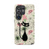 Kate McEnroe New York Atomic Cat Mid Century Modern Samsung Phone CasePhone Cases31072371638465152854