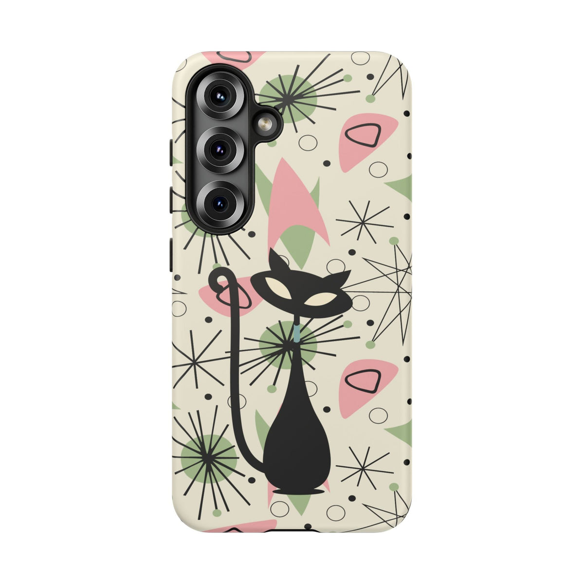 Kate McEnroe New York Atomic Cat Mid Century Modern Samsung Phone CasePhone Cases33912139338073699957