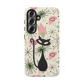 Kate McEnroe New York Atomic Cat Mid Century Modern Samsung Phone CasePhone Cases33912139338073699957