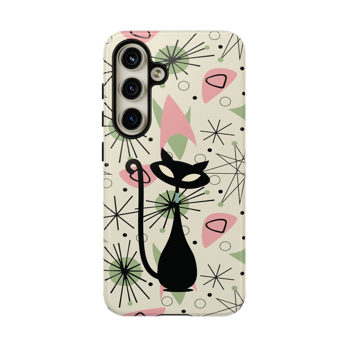 Kate McEnroe New York Atomic Cat Mid Century Modern Samsung Phone CasePhone Cases34006059505041127894