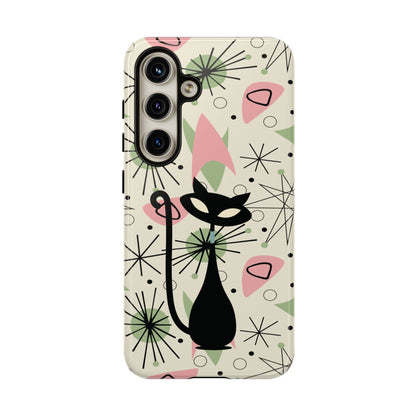 Kate McEnroe New York Atomic Cat Mid Century Modern Samsung Phone CasePhone Cases34006059505041127894