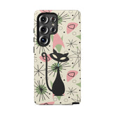Kate McEnroe New York Atomic Cat Mid Century Modern Samsung Phone CasePhone Cases57898139169532460523