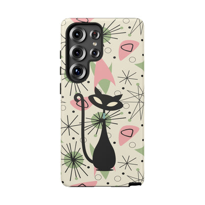 Kate McEnroe New York Atomic Cat Mid Century Modern Samsung Phone CasePhone Cases57898139169532460523