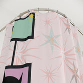 Kate McEnroe New York Atomic Cat Mid Century Modern Shower Curtain, Retro Starburst Bathroom Decor, MCM Atomic Age BathShower Curtains91651894466290105496