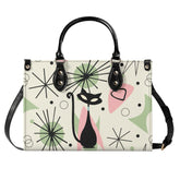 Kate McEnroe New York Atomic Cat Mid Century Modern Starburst SatchelHandbagsNVOV521Y-1