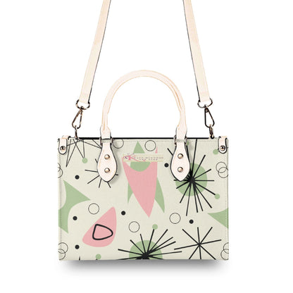 Kate McEnroe New York Atomic Cat Mid Century Modern Starburst SatchelHandbagsNVOV521Y-1