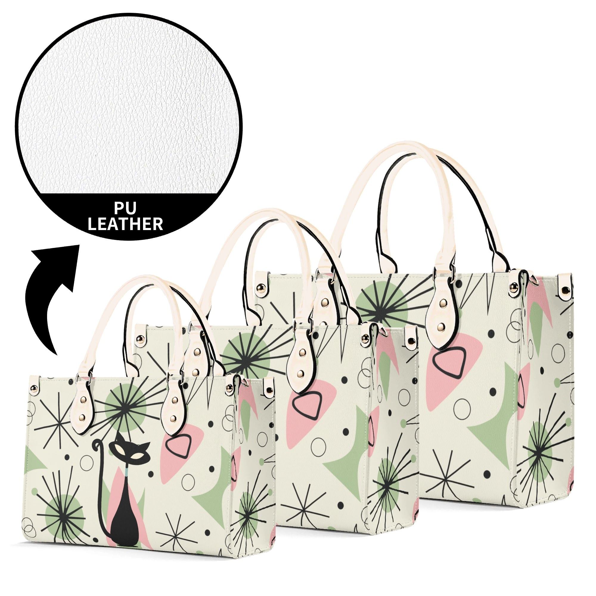 Kate McEnroe New York Atomic Cat Mid Century Modern Starburst SatchelHandbagsNVOV521Y-4