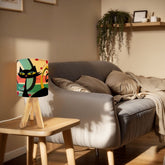 Kate McEnroe New York Atomic Cat Mid Century Modern Table Lamp, Retro 50s Kitsch, Atomic Age Accent Light, MCM Tripod Desk LampTable LampsYGROgITqr8