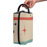 Kate McEnroe New York Atomic Cat Mid Century Modern Toiletry Bag, Retro Kitsch Travel Cosmetic CaseCosmetic & Toiletry BagsWLX8X6ZW - 1