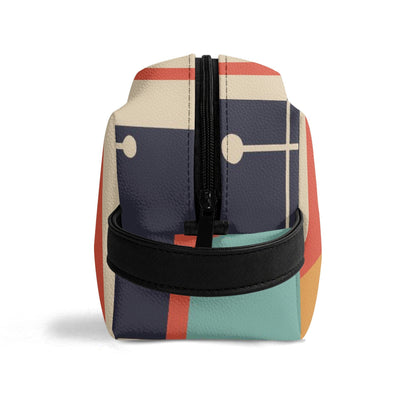 Kate McEnroe New York Atomic Cat Mid Century Modern Toiletry Bag, Retro Kitsch Travel Cosmetic CaseCosmetic &amp; Toiletry BagsWLX8X6ZW - 2