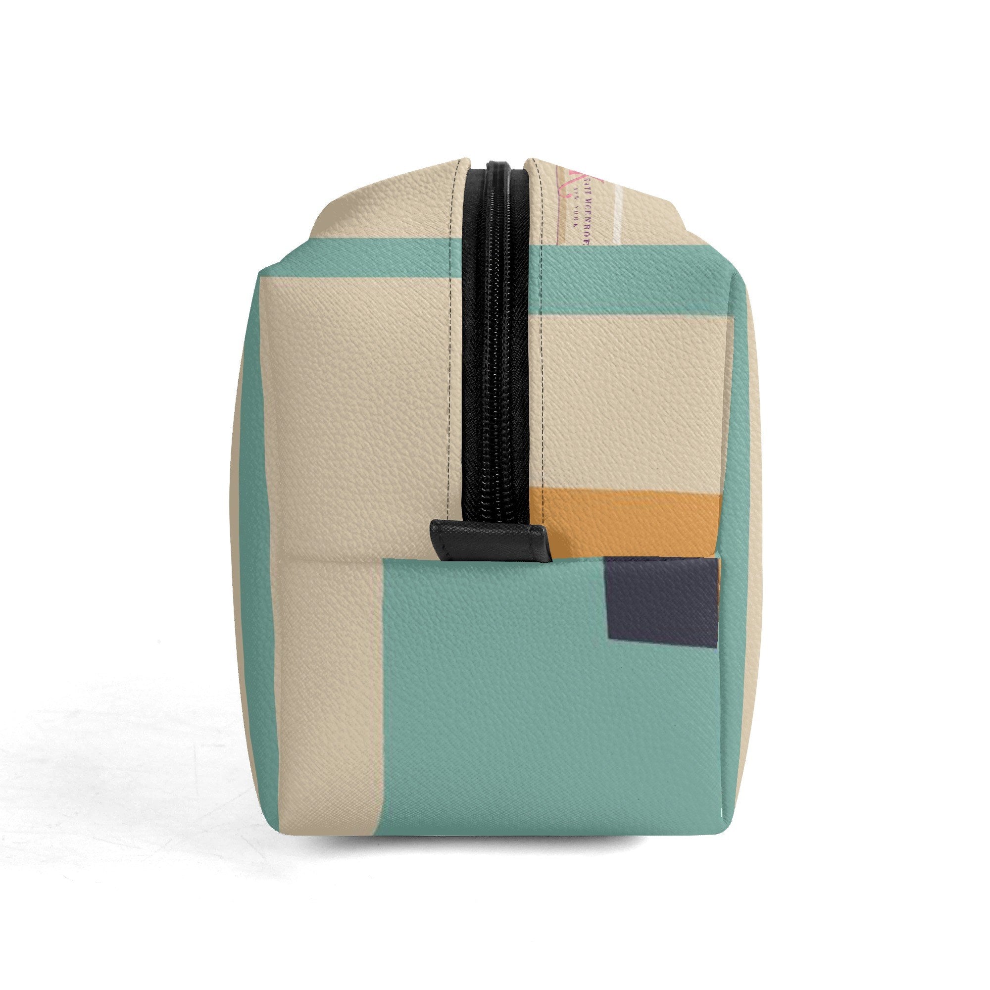 Kate McEnroe New York Atomic Cat Mid Century Modern Toiletry Bag, Retro Kitsch Travel Cosmetic CaseCosmetic &amp; Toiletry BagsWLX8X6ZW - 2