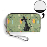 Kate McEnroe New York Atomic Cat Mid Century Modern Wallet, Retro MCM Cat Lover GiftWalletsW0ZR7G5W-1
