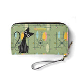 Kate McEnroe New York Atomic Cat Mid Century Modern Wallet, Retro MCM Cat Lover GiftWalletsW0ZR7G5W-2