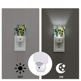 Kate McEnroe New York Atomic Cat Mid Century Night Light, Retro 50s Kitsch Plug In Lamp, MCM Geometric Cat LightNight LightsFtipBFEFeJ