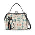 Kate McEnroe New York Atomic Cat Mid Century Starburst Kisslock Purse, Retro Sputnik Boomerang BagCrossbody BagsD3187073
