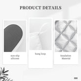 Kate McEnroe New York Atomic Cat Oven Mitt Pot Holder Set, Retro Kitschy MCM Kitchen Gift (Right)Oven Mitts & Pot Holder Setr1q2peUoqv