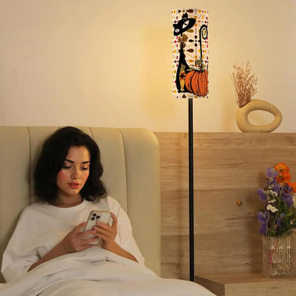 Kate McEnroe New York Atomic Cat Pumpkin Floor Lamp, Mid Century Modern Retro Fall LightingSlim Floor LampsrqX5PkTSzE