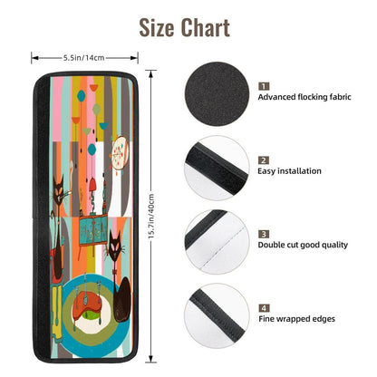 Kate McEnroe New York Atomic Cat Refrigerator Handle Covers Mid Century Modern Retro Kitchen DecorRefrigerator Handle Covers6DRHPp5Eft