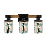 Kate McEnroe New York Atomic Cat Retro 1950s Kitsch Vanity Light, MCM Retro Starburst Bathroom FixtureVanity Light FixturesAs8qEzpSBy