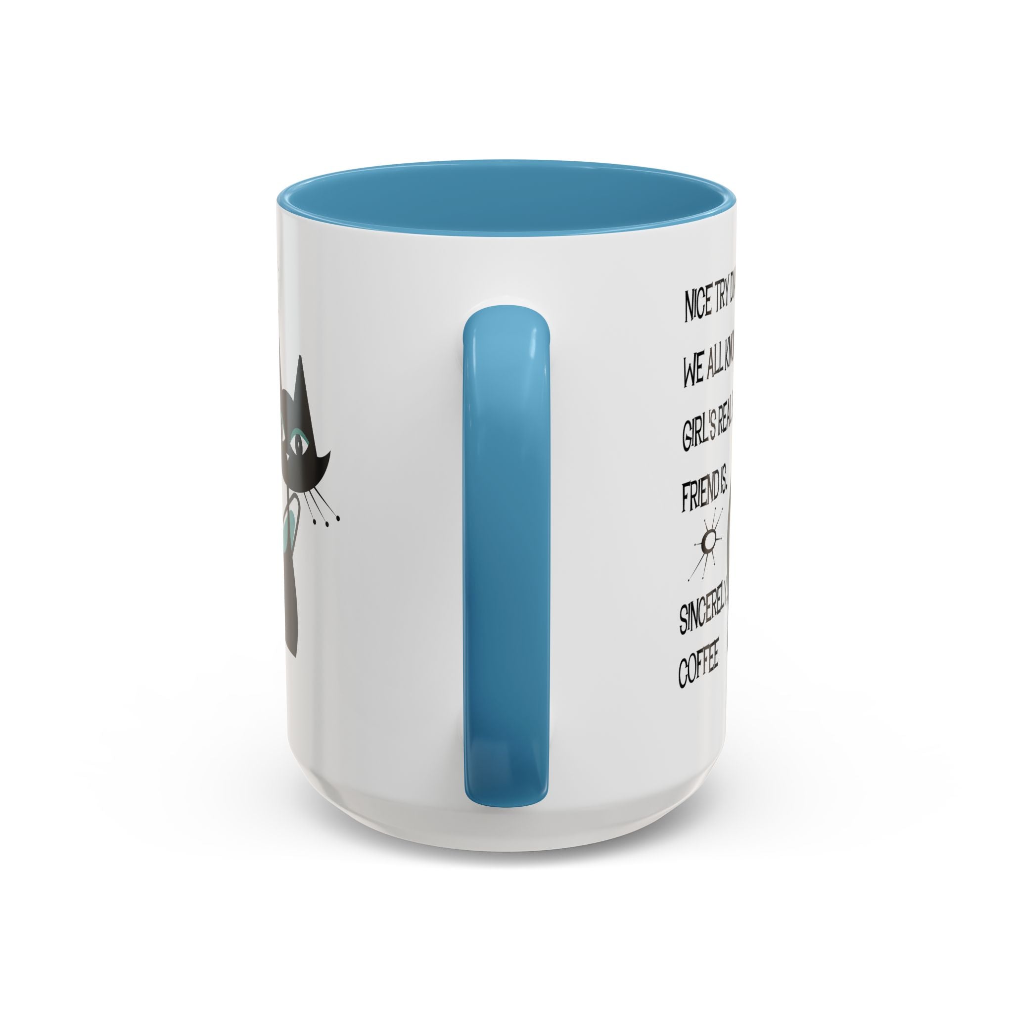 Kate McEnroe New York Atomic Cat Retro Coffee Mug, Mid Century Modern Boomerang Starburst, Sassy Girl’s Best Friend, MCM Drinkware, Kitschy Funny Coffee Lover GiftsMugs17968325699697427470