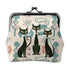 Kate McEnroe New York Atomic Cat Retro Coin Purse, Mid Century Modern Starburst 50s Kisslock WalletCoin PurseshMvajQaF2y