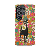 Kate McEnroe New York Atomic Cat Retro iPhone Case, Groovy 60s Flower Power Mid Century Modern Phone Cover, Kitsch Hippie Protective CasePhone Cases75490942387786169199