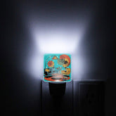 Kate McEnroe New York Atomic Cat Retro Mid Century Modern Night Light Set, MCM Starburst Cat Lounge DecorNight Lightsb0b7etRwnP