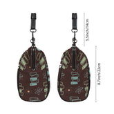 Kate McEnroe New York Atomic Cat Retro Starburst Kisslock Purse, Mid Century Modern CrossbodyCrossbody BagsD3187086
