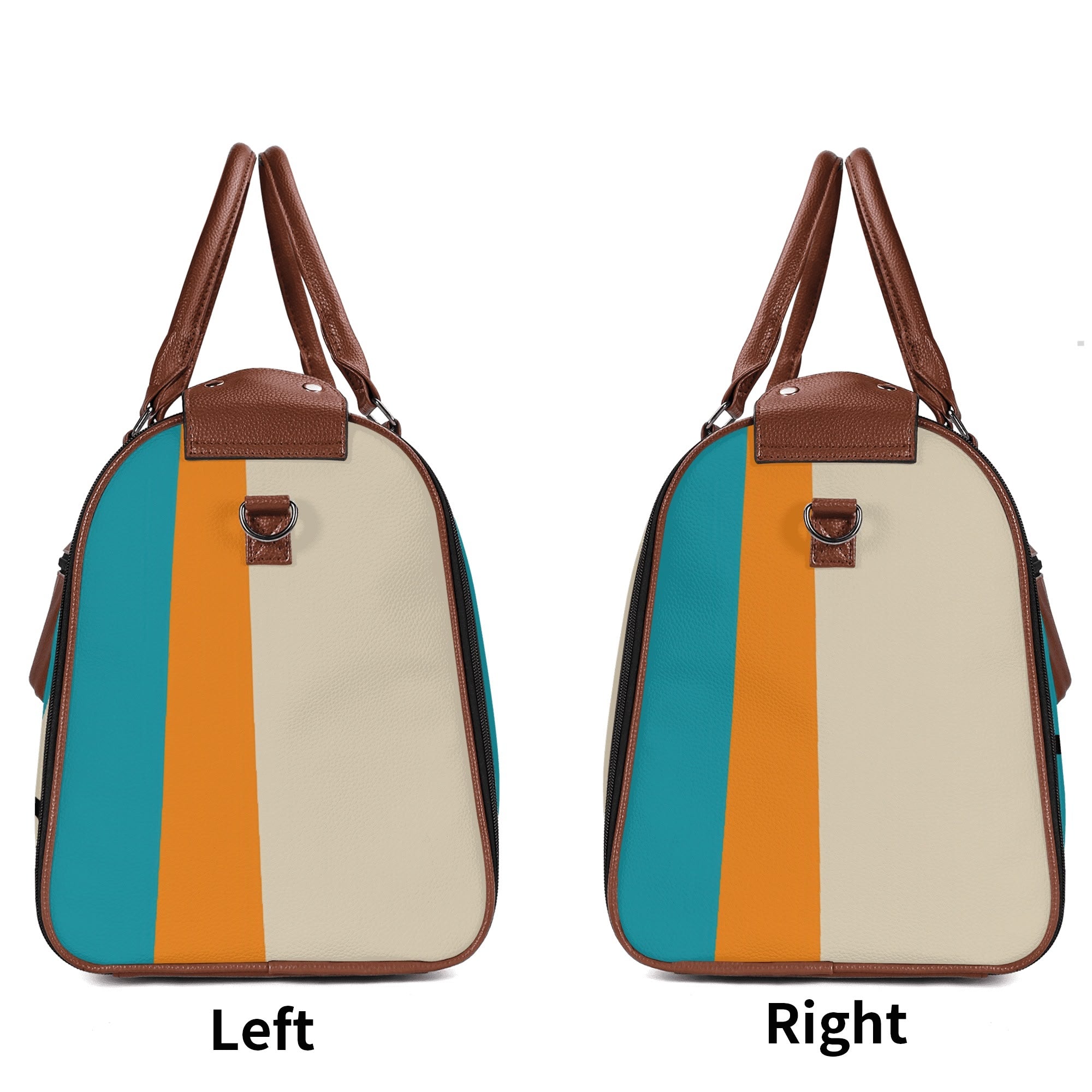 Kate McEnroe New York Atomic Cat Retro TV Foldable Duffel Bag, Mid Century Modern Space Age Mod Travel WeekenderDuffel BagsY57Q7QPW - 1