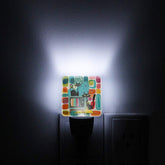 Kate McEnroe New York Atomic Cat Retro TV Mid Mod Amoeba Night Light SetNight Lightszukmuy2VJY