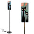 Kate McEnroe New York Atomic Cat Slim Floor Lamp, Mid Century Modern Retro LightingSlim Floor LampsNSGYLlUEwt