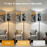 Kate McEnroe New York Atomic Cat Slim Floor Lamp, Mid Century Modern Retro LightingSlim Floor LampsNSGYLlUEwt