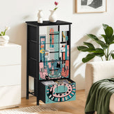 Kate McEnroe New York Atomic Cat Sputnik Lounge Dresser, Mid Century Modern 4 Drawer ChestDressersJY58UKoTQO