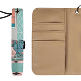 Kate McEnroe New York Atomic Cat Sputnik Lounge Flip Phone Case, Mid Century Modern Retro Flip Case ClutchPhone CasesWQE78G1W - 1