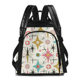Kate McEnroe New York Atomic Cat Starburst Backpack, Mid Century Modern Retro DaypackBackpacksN7MRPQKW-1