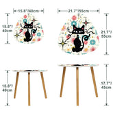 Kate McEnroe New York Atomic Cat Starburst Mid Century Modern Nesting Tables Set of 2Nesting Tables7bCy6naNKz