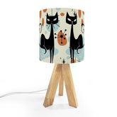 Kate McEnroe New York Atomic Cat Tripod Table Lamp Mid Century Modern Retro Desk LightTable LampsMxuP0mNVfe