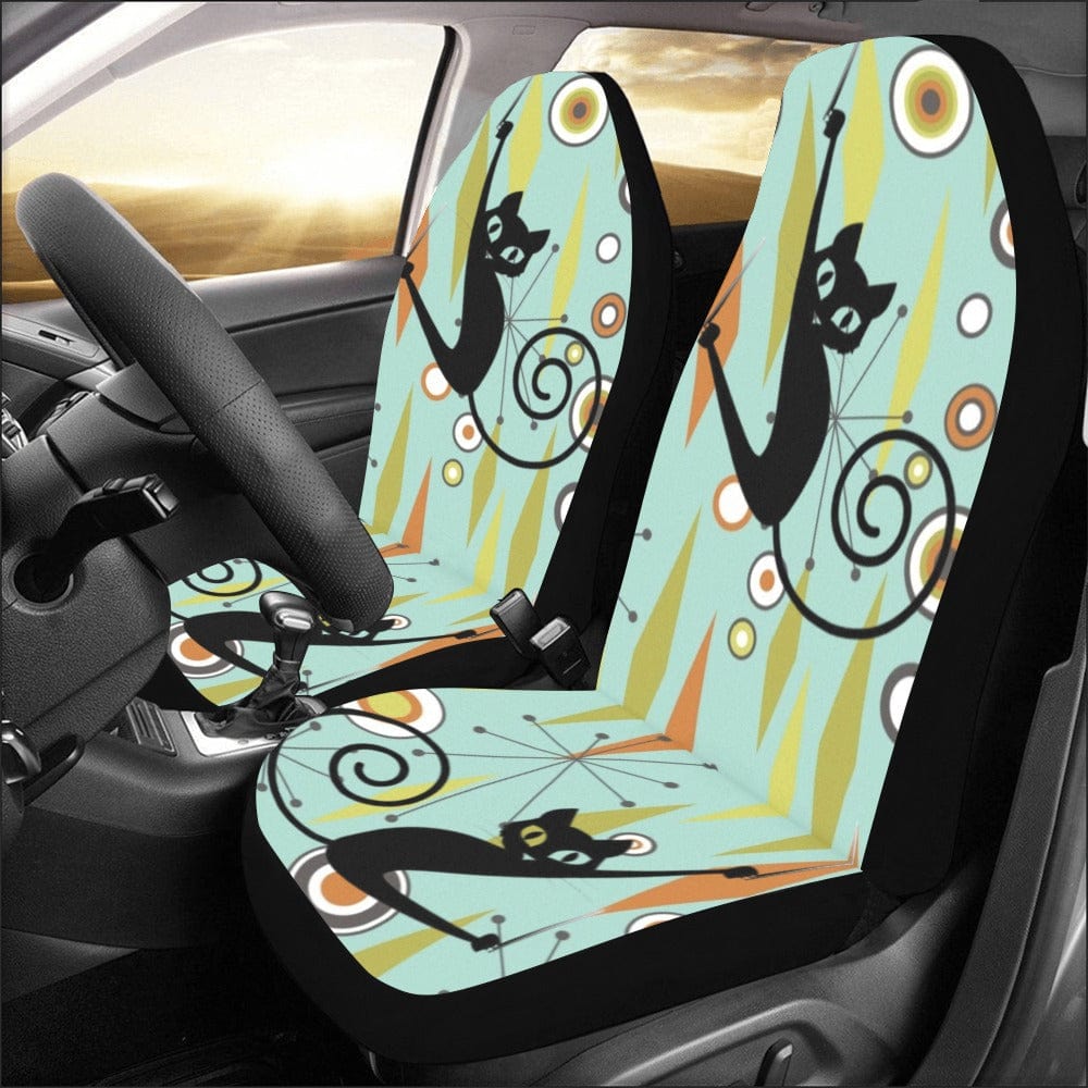 Kate McEnroe New York Atomic Cats Diamond Starbursts Car Seat CoversCar Seat CoversD2841228