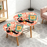 Kate McEnroe New York Atomic Dachshund Dog Nesting Tables, Mid Century Modern Retro DecorNesting TablesD7yZvgGpTj