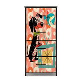 Kate McEnroe New York Atomic Dachshund Doxie Dog Dresser, Mid Century Modern Retro TV ChestDressers6pZNDFq4Wv