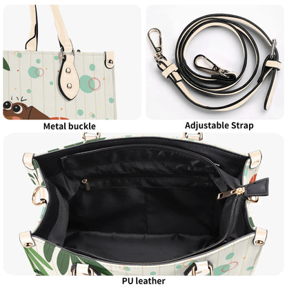 Kate McEnroe New York Atomic Dachshund Mid Century Modern Retro Satchel HandbagHandbagsNGZKP3PW-4