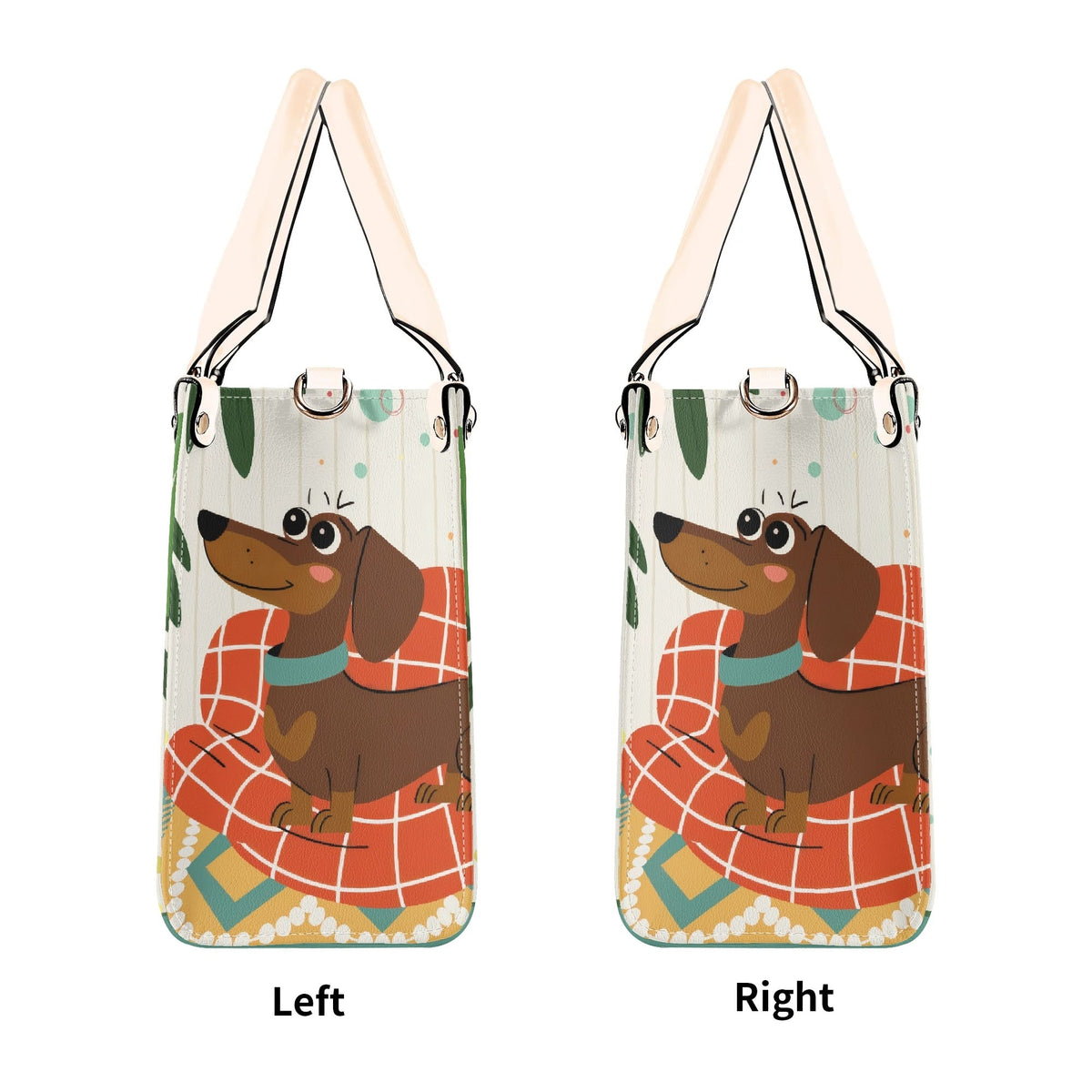 Kate McEnroe New York Atomic Dachshund Mid Century Modern Retro Satchel HandbagHandbagsNGZKP3PW-4