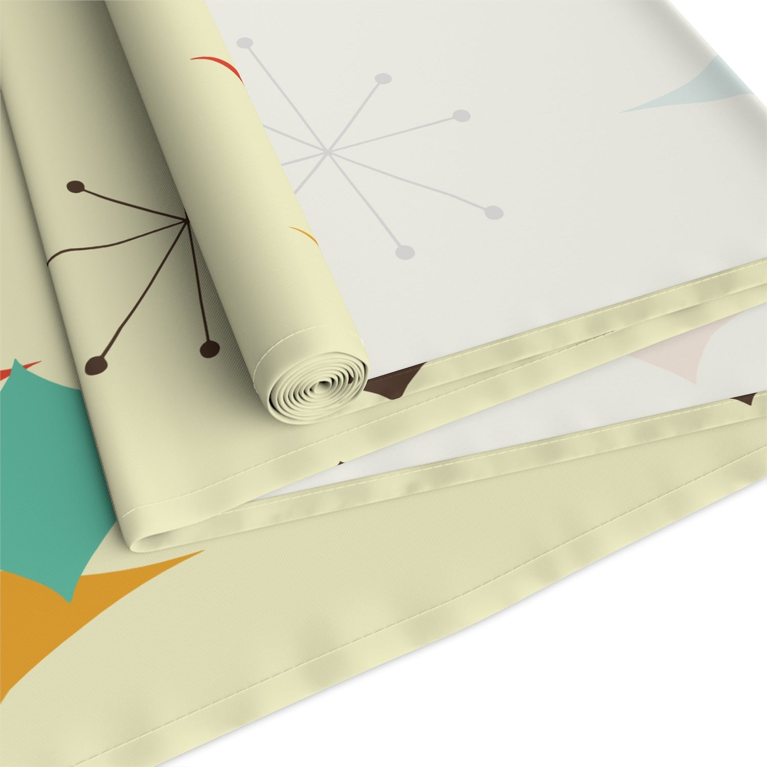 Kate McEnroe New York Atomic Diamond Starburst Mid Century Modern Table RunnerTable Runners30729948279196755148