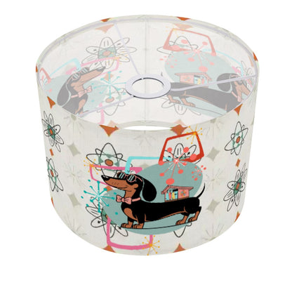 Kate McEnroe New York Atomic Doxie Dachshund Mid Century Retro 50s Lamp ShadeLamp ShadesYkV8aS6V8D