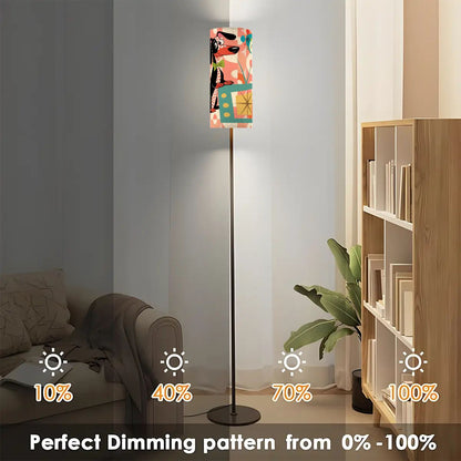 Kate McEnroe New York Atomic Doxie Dog Mid Century Modern Slim Floor Lamp, Retro Kitsch LightingSlim Floor LampswIHohxU69B