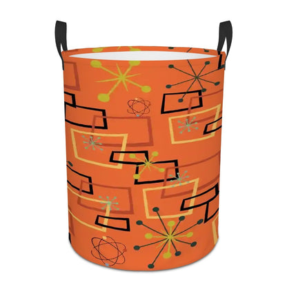 Kate McEnroe New York Atomic Geometric MCM Retro Laundry BasketLaundry BasketsJK5EmLz0cm